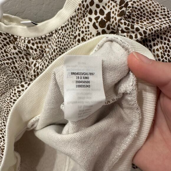 Janie and Jack Juno Valentine Cheetah Sweatshirt - Picture 6 of 6